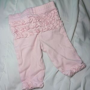Pink ruffle bottoms size newborn